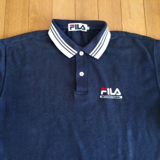 フィラ(FILA)のFILS フィラ 紺ポロシャツMサイズ(ポロシャツ)