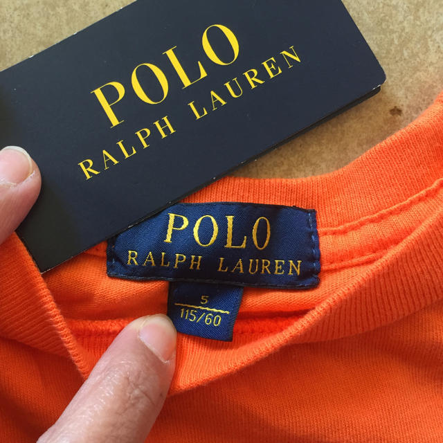 Ralph Lauren(ラルフローレン)の新品未使用キッズラルフローレンTシャツ キッズ/ベビー/マタニティのキッズ服男の子用(90cm~)(Tシャツ/カットソー)の商品写真