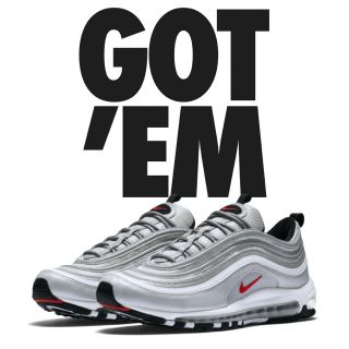 ナイキ(NIKE)の26㎝ NIKE Airmax97 エアマックス97 OG シルバー(スニーカー)