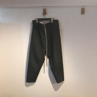 サンシー(SUNSEA)のSUNSEA 16aw OSMO WOOL PANTS size1 (スラックス)