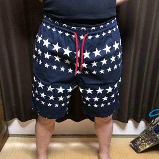 エイチアンドエム(H&M)のH&M メンズ ショートパンツ ネイビー(ショートパンツ)