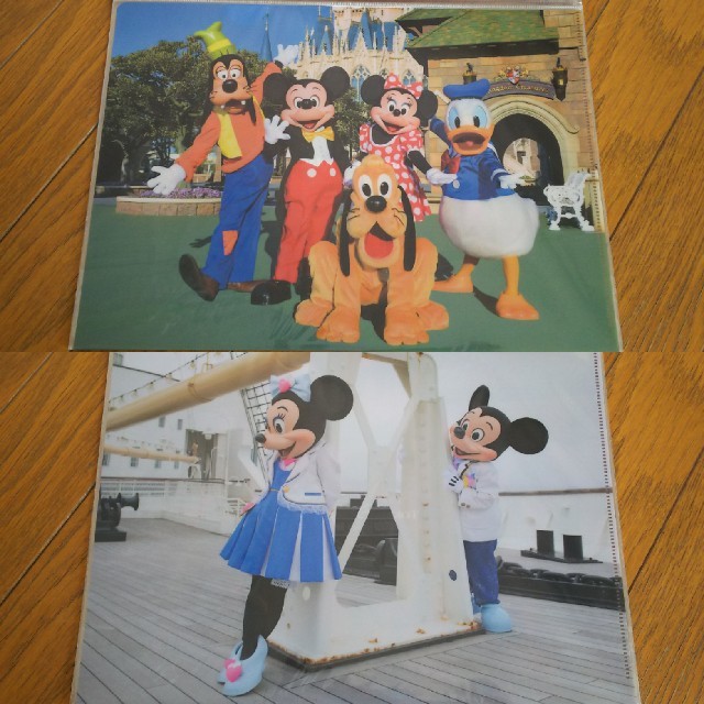 Disney(ディズニー)の☆ディズニーリゾート クリアファイルセット☆ エンタメ/ホビーのアニメグッズ(クリアファイル)の商品写真