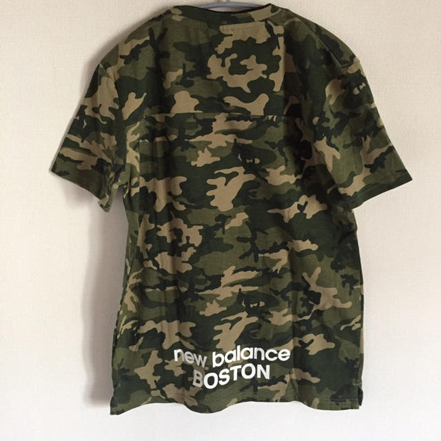 New Balance(ニューバランス)のNEW BALANCE / ニューバランス 迷彩柄ロゴ半袖Tシャツ メンズのトップス(Tシャツ/カットソー(半袖/袖なし))の商品写真