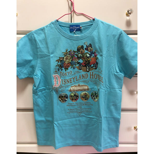 Disney(ディズニー)の新品タグ付♡ディズニーランドホテル  ティーシャツ キッズ/ベビー/マタニティのキッズ服女の子用(90cm~)(Tシャツ/カットソー)の商品写真