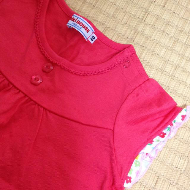 mikihouse(ミキハウス)のミキハウス。未使用品。サイズ80 キッズ/ベビー/マタニティのキッズ服女の子用(90cm~)(その他)の商品写真