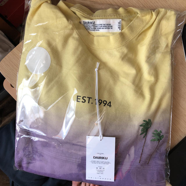 dairiku gradation football t shirt - Tシャツ/カットソー(七分/長袖)