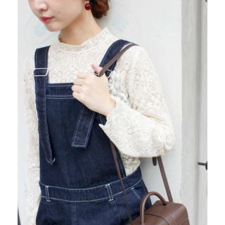 スローブイエナ(SLOBE IENA)の期間限定お値下げ ＊ SLOBE IENA  チュール刺繍ブラウス(シャツ/ブラウス(長袖/七分))