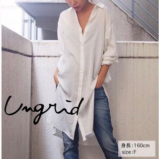 アングリッド(Ungrid)のスリットロングシャツ(シャツ/ブラウス(長袖/七分))