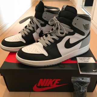 ナイキ(NIKE)のnike JORDAN 1 barons バロンズ 27 supreme (スニーカー)