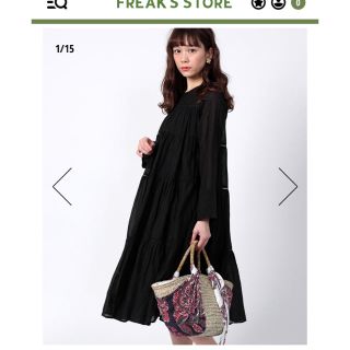 フリークスストア(FREAK'S STORE)のフリークストア♡ティアードワンピース(ひざ丈ワンピース)