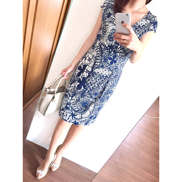 Tory Burch(トリーバーチ)の【むにゃむにょ様 専用】トリーバーチ♡サイズs/p ストレッチワンピース｡♪:* レディースのワンピース(ひざ丈ワンピース)の商品写真