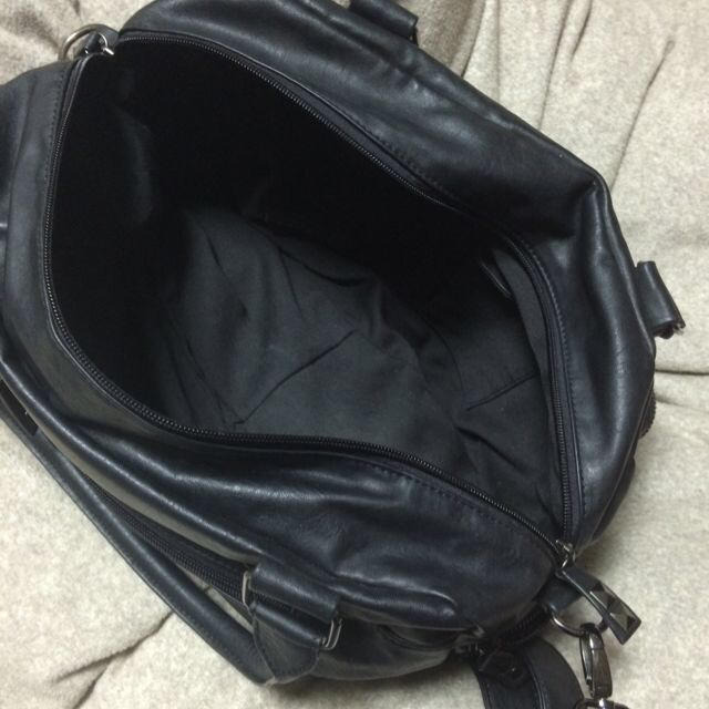 Diavlo(ディアブロ)の黒レザースタッズ付き2wayBag レディースのバッグ(ショルダーバッグ)の商品写真