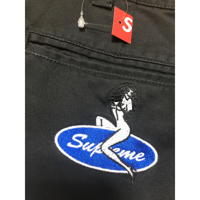 定価以下Supreme18ss新品タグ付Pin Up Chino Pant黒30-