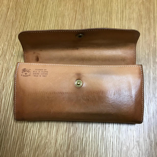 IL BISONTE 長財布 ヌメ革