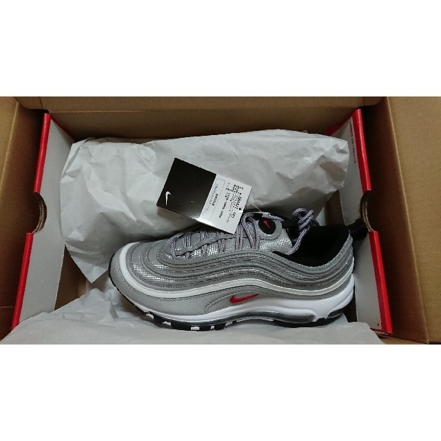 NIKE(ナイキ)の国内正規品 最安25cm AIR MAX 97 OG SILVER オリジナル  メンズの靴/シューズ(スニーカー)の商品写真