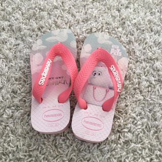 ハワイアナス(havaianas)の【ハワイアナス】 新品♡15cmビーチサンダル havaianas キッズ(サンダル)