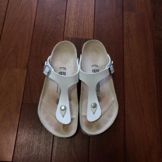 ビルケンシュトック(BIRKENSTOCK)の★marco様専用★BIRKENSTOCK☆ホワイトサンダル（Gizeh）(サンダル)