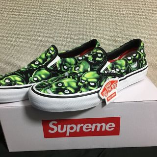 シュプリーム(Supreme)の27.5cm Vans Skull Pile Sk8-Hi Slip-On(スニーカー)