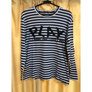 コムデギャルソン(COMME des GARCONS)の美品コムデギャルソン長袖ロンＴplay正規品(Tシャツ/カットソー(七分/長袖))