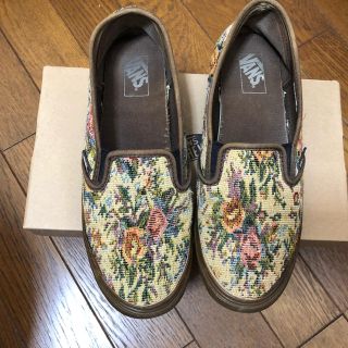 ヴァンズ(VANS)のヴァンズ ゴブラン 花柄 スリッポン スニーカー(スリッポン/モカシン)