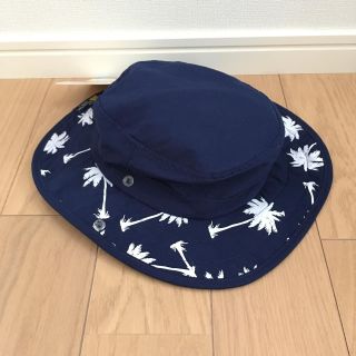【紫外線99%カット】ヤシの木柄★サンプロテクションゾーン(帽子)