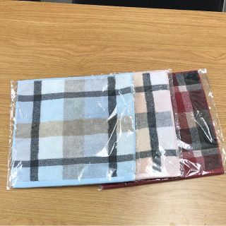 バーバリーブルーレーベル(BURBERRY BLUE LABEL)の新品 クレストブリッジ ブルーレーベル  タオルハンカチ 3枚セット(ハンカチ)