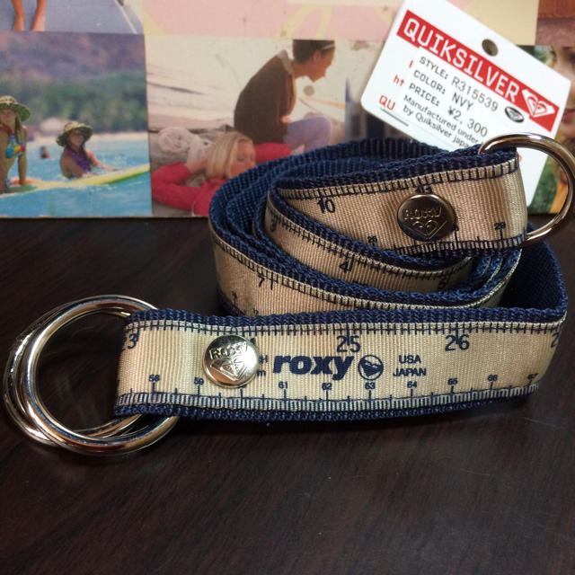 Roxy(ロキシー)の新品★ROXY【ロキシー】ベルト NAVY レディースのファッション小物(ベルト)の商品写真