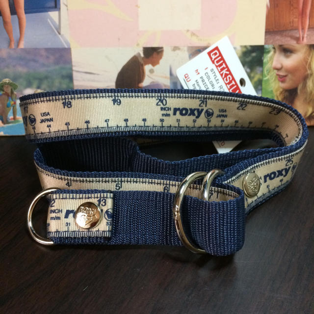 Roxy(ロキシー)の新品★ROXY【ロキシー】ベルト NAVY レディースのファッション小物(ベルト)の商品写真