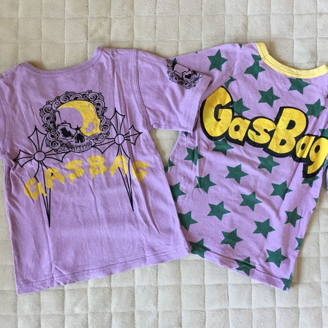 GASBAG(ガスバッグ)の130㎝ GASBAG 半袖Ｔシャツ2枚☆サイズ7 キッズ/ベビー/マタニティのキッズ服男の子用(90cm~)(その他)の商品写真