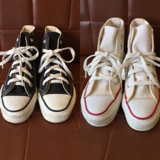 コンバース(CONVERSE)のコンバース2足 オールスター ハイカット USA 80s スニーカー(スニーカー)