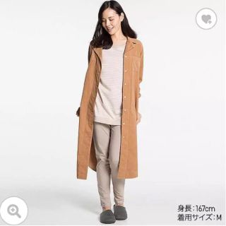 ユニクロ(UNIQLO)のユニクロ コーデュロイシャツワンピース (ロングワンピース/マキシワンピース)