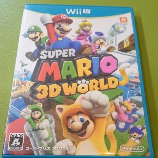 ウィーユー(Wii U)のHalu様専用Wii U スーパーマリオ 3Dワールド SUPER MARIO (家庭用ゲームソフト)