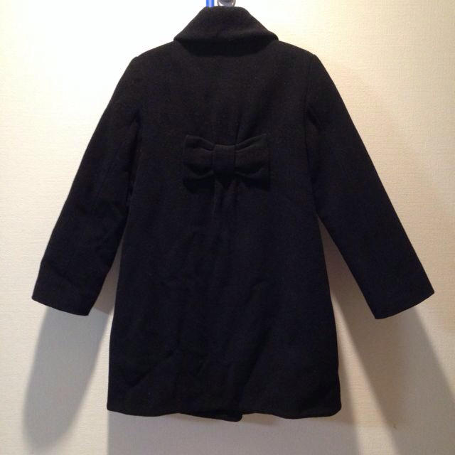 ZARA KIDS(ザラキッズ)のzara kids黒コート キッズ/ベビー/マタニティのキッズ服女の子用(90cm~)(その他)の商品写真