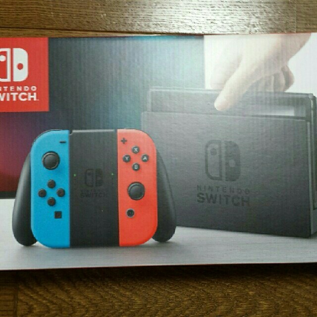 Nintendo Switch(ニンテンドースイッチ)のごうくんまん様専用☆新品　Nintendo Switch 本体 ネオン② エンタメ/ホビーのゲームソフト/ゲーム機本体(家庭用ゲーム機本体)の商品写真