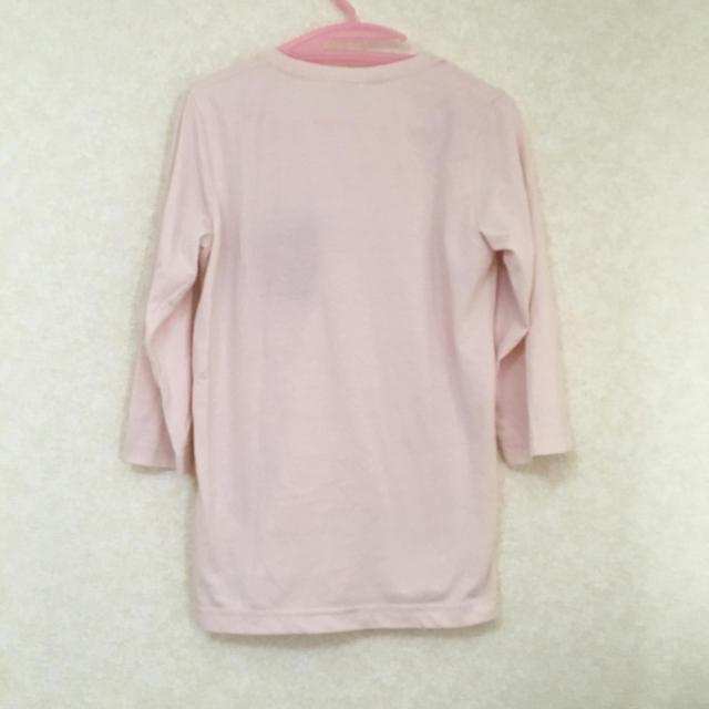 アップスマイル カットソー 七分袖 薄ピンク レディースのトップス(カットソー(長袖/七分))の商品写真