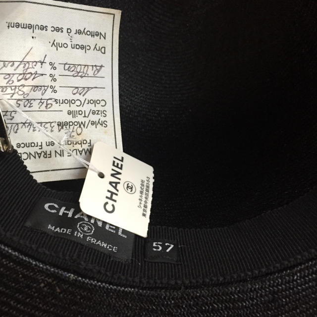 CHANEL(シャネル)のシャネル 女優帽 レディースの帽子(ハット)の商品写真