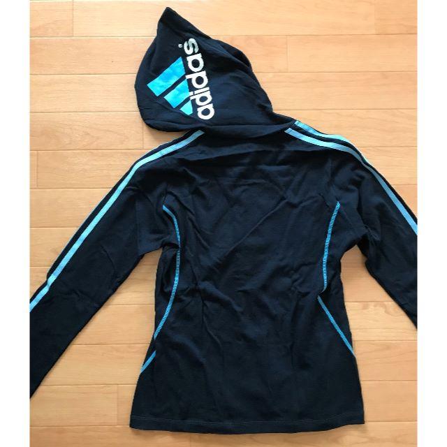 adidas(アディダス)の★アディダス　adidas 新品タグ付き　パーカー　Lサイズ レディースのトップス(パーカー)の商品写真