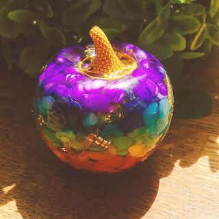 AURA☆CHAKRA★APPLE☆ORGONITE✩*॰ ( ¨̮ ) ॰*✩(置物)