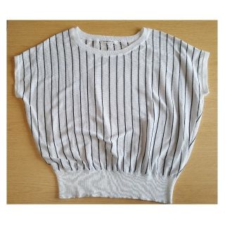 ボーダーTシャツ ※汚れ一部あり  ＊最終値下げ＊(Tシャツ(半袖/袖なし))