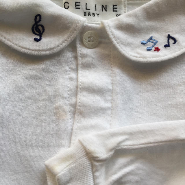 celine(セリーヌ)のCELINE baby ブラウスロンパースセット 90 キッズ/ベビー/マタニティのベビー服(~85cm)(ロンパース)の商品写真