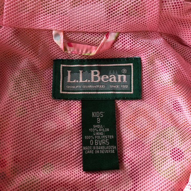 L.L.Bean(エルエルビーン)のLL Bean ウインドブレーカー サイズ8 キッズ/ベビー/マタニティのキッズ服女の子用(90cm~)(ジャケット/上着)の商品写真