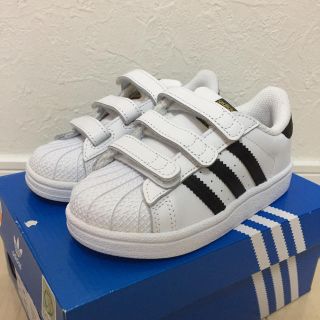 アディダス(adidas)の新品 アディダス オリジナルス スーパースター 15cm(スニーカー)