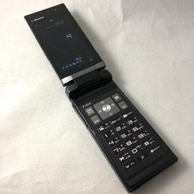 富士通 - 送料無料☆F-01A ブラック ドコモ 中古 携帯ガラケー 富士通 - 送料無料☆F-01A ブラック ドコモ 中古 携帯ガラケー