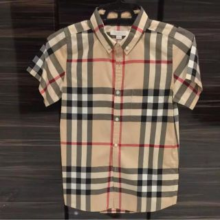 バーバリー(BURBERRY)のBurberry Children チェックシャツ(Tシャツ/カットソー)