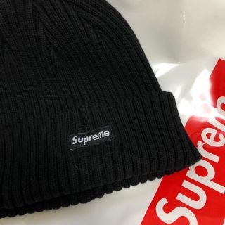 Supreme - 定価・新品 supreme ニット帽 ブラック 2018ssの通販 by