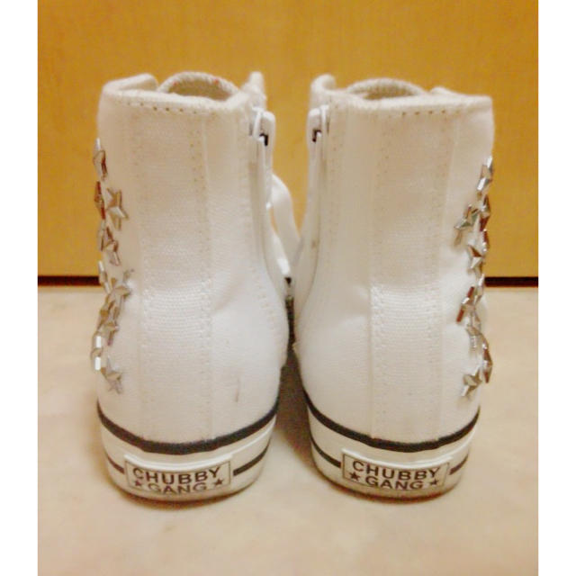 CHUBBYGANG(チャビーギャング)のチャビーギャング☆ハイカットスニーカー☆18センチ キッズ/ベビー/マタニティのキッズ靴/シューズ(15cm~)(スニーカー)の商品写真