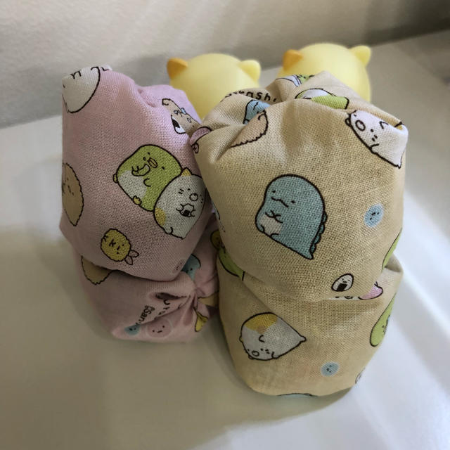 すみっこぐらしお手玉(^^)ハンドメイド ハンドメイドのキッズ/ベビー(おもちゃ/雑貨)の商品写真