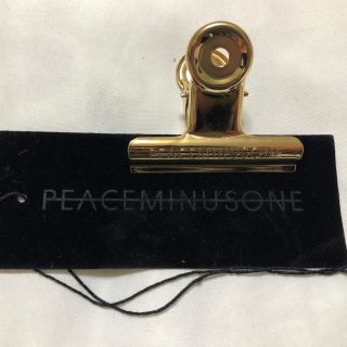 ピースマイナスワン(PEACEMINUSONE)のpeaceminusone ゴールドクリップ 数回使用 g-dragon(その他)