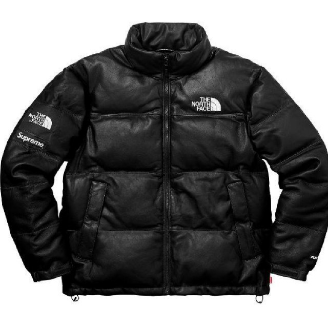 メンズセットSupreme NORTHFACE LeatherNuptseJacket