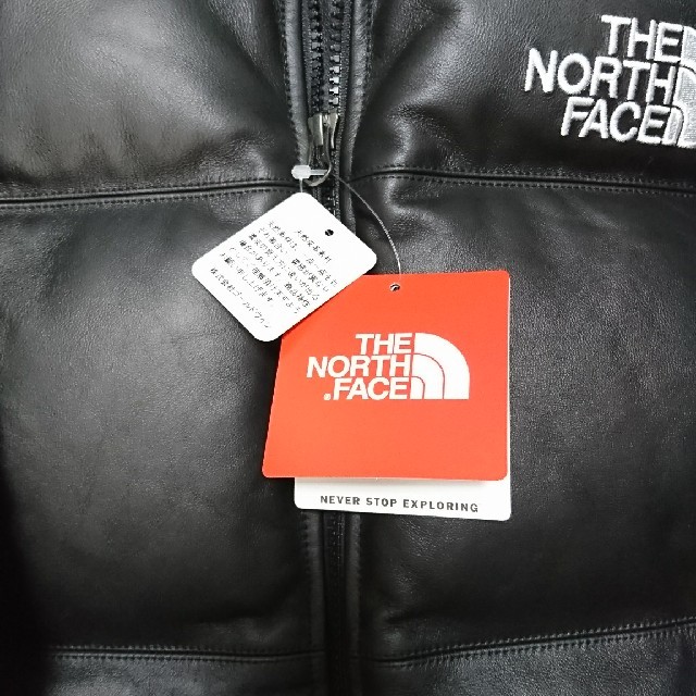 Supreme(シュプリーム)のセットSupreme NORTHFACE LeatherNuptseJacket メンズのトップス(その他)の商品写真